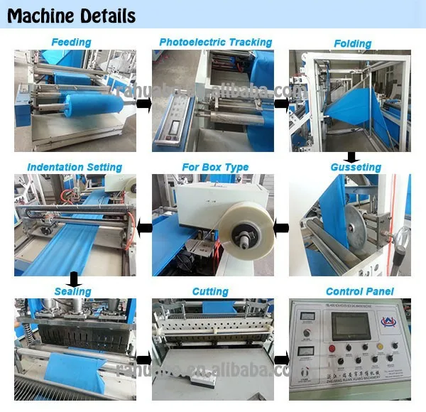 manufacturer making pp non woven shopping bag making machine product auto non-woven t-shirt bag making machine