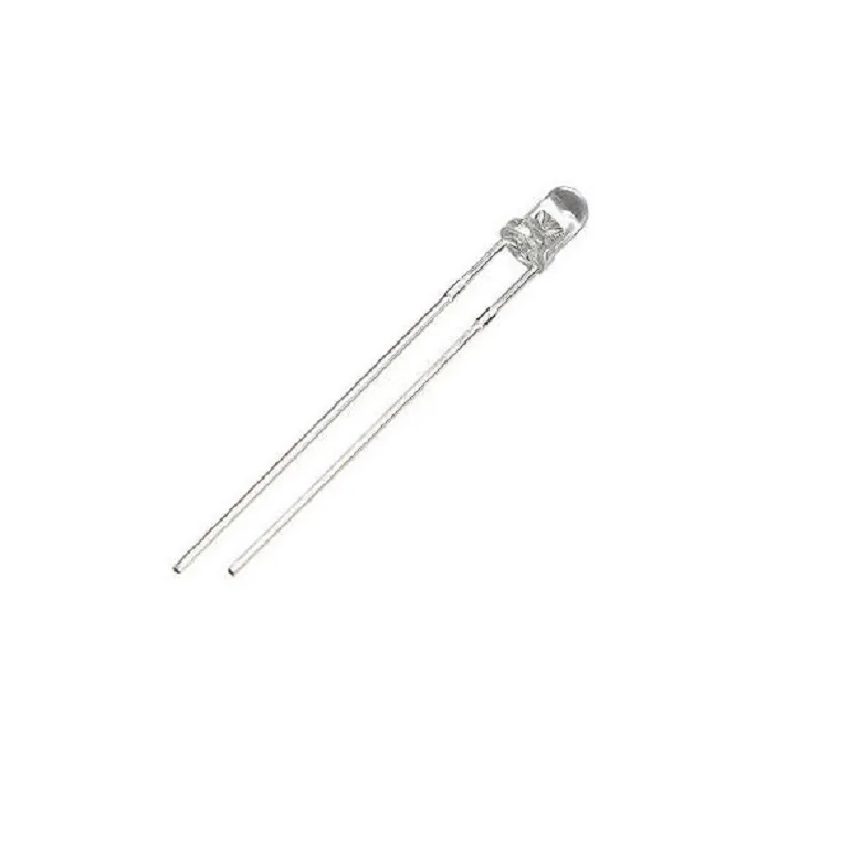 special wavelength LED supplier hot sell water clean lens T-1 3mm through hole 900nm InGaAs infrared emitting diode lamp