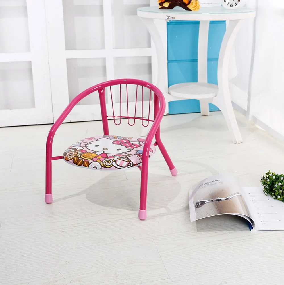 Portable small mini dinner feeding upholstered chairs step stool baby kid child chair for sale
