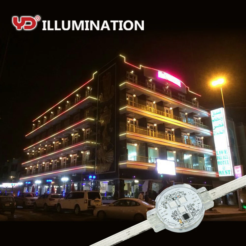 LED illuminated decoration underwater point  linear lights