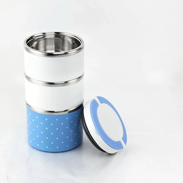 HG portable stainless steel insulated bento lunch box tiffin carrier