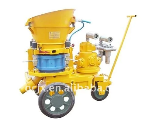 PZ-5A air motor dry shotcrete machine