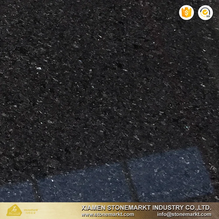 Polished 120*60*1cm China black granite tile