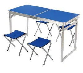  Лидер продаж многофункциональный портативный алюминиевый складной стол для пикника на открытом воздухе и стул
