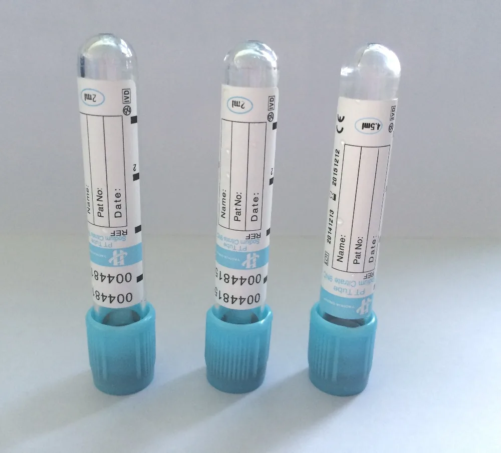 vacuum blood collection PT tube 1.8ml single-use medical use