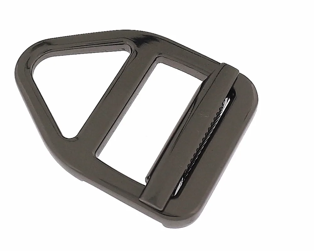 38mm New Good Design Braided Fabric Chastity Double D Ring Canvas Belt Buckle for Outdoor