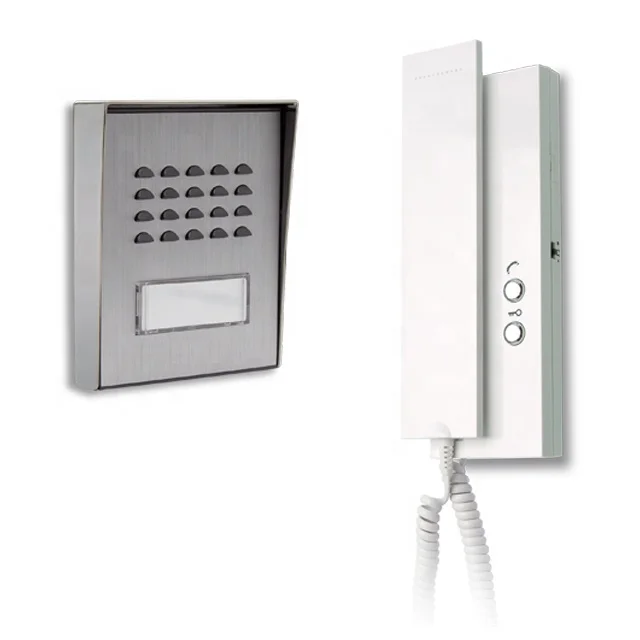 
European Stylish Digital Bus 2 Wire DIY Audio Door Phone Kit 