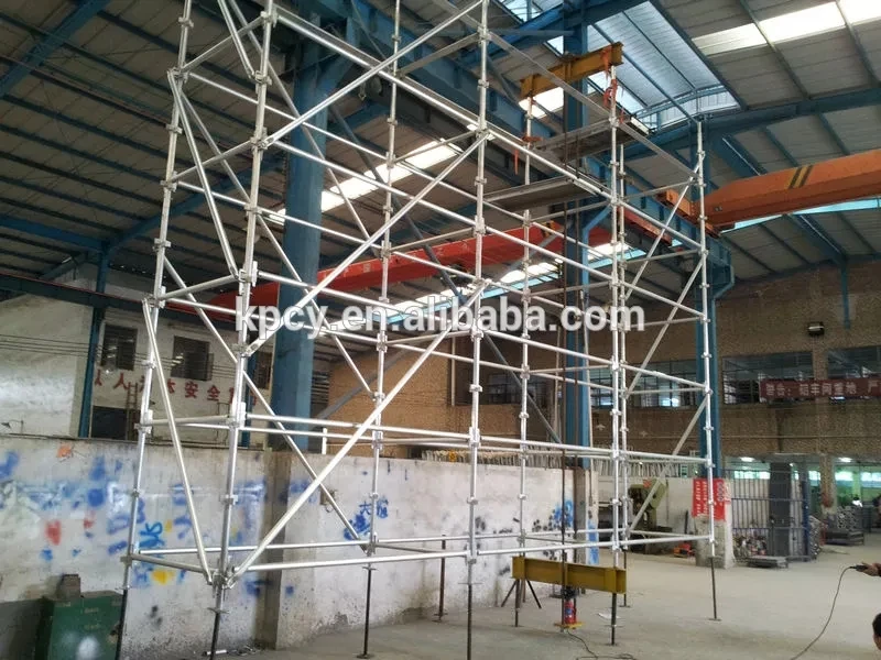 Scaffold braces/steel diagonal brace /scaffolding cross brace for kwikstage scaffolding