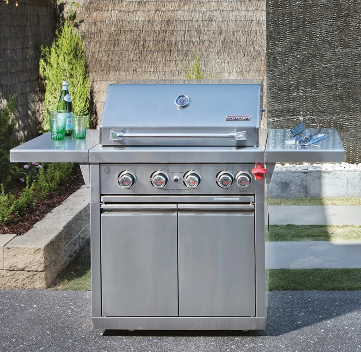 Modern Outdoor Aluminum Kitchen Cabinet Modular Design