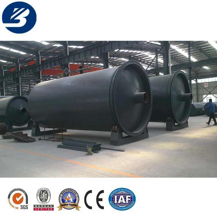 Высокая эффективность Нет загрязнения машина Используется Переработки Нефти дешевые цены небольшие отходов пиролиза шин, завод