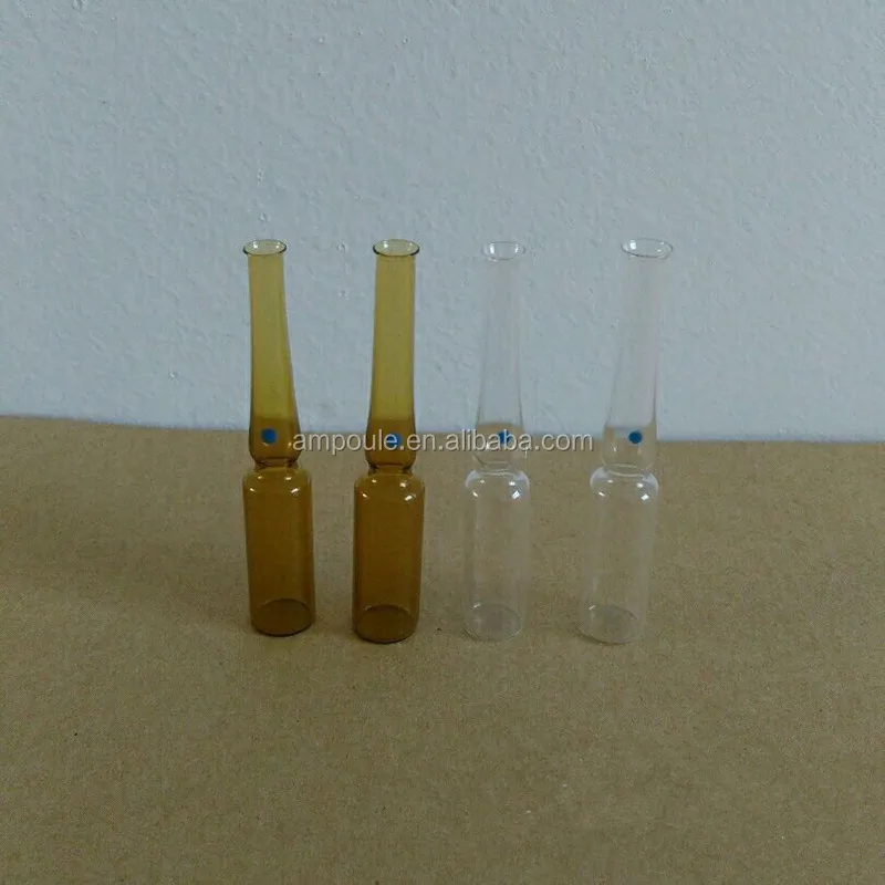 ISO and YBB 1ml/2ml/3ml/5ml Glass Ampoule Injection Ampoule