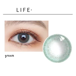 Beauty Coner 2pcs/pair Life Series Yearly Colored Contact Lenses Cosmetic Soft Color Contact Lenses for eyes