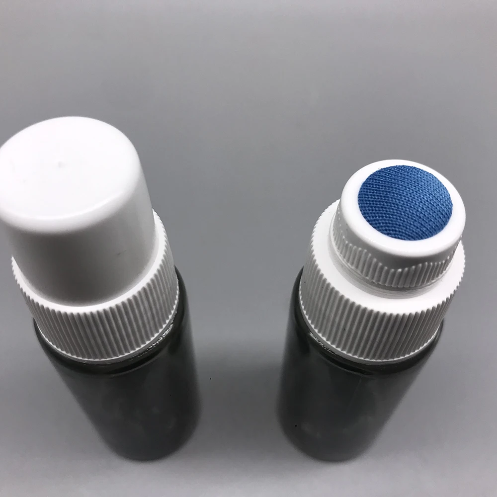 Manufacture empty 20ml plastic PET sponge muscular Shoulder pain dauber bottle with cap