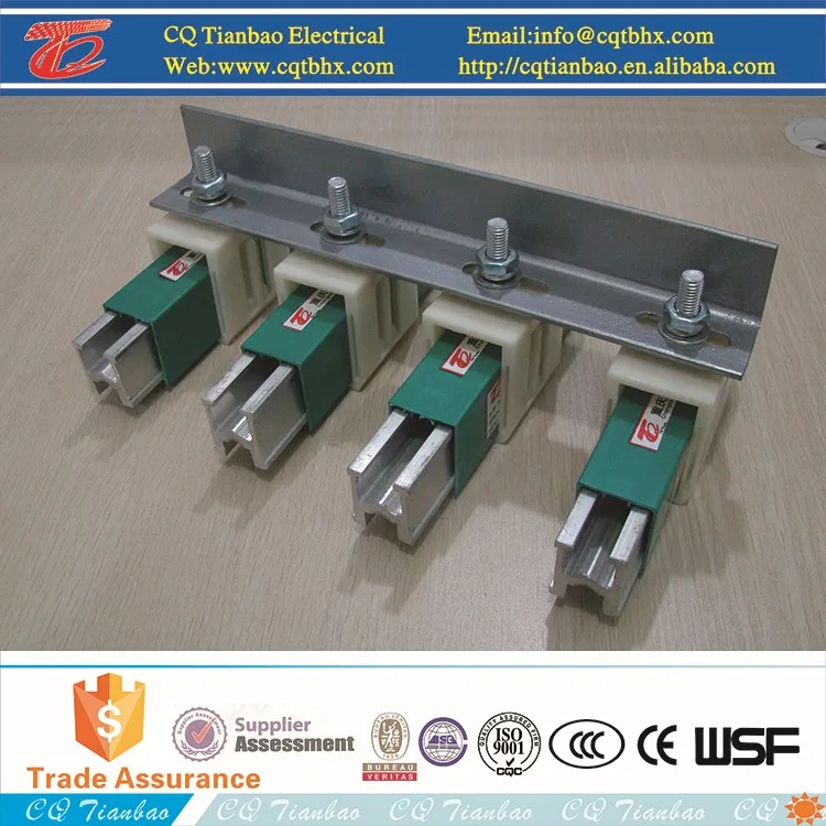 Single Polar Overhead Rail Trolley Bar Rail
