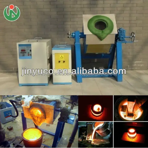 электрический тигле железа алюминий золото плавильной печи индукции