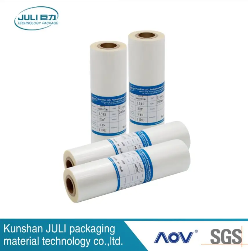 20 micron hot selling hot lamination Bopp film for paper lamination eva glue films for lamination films