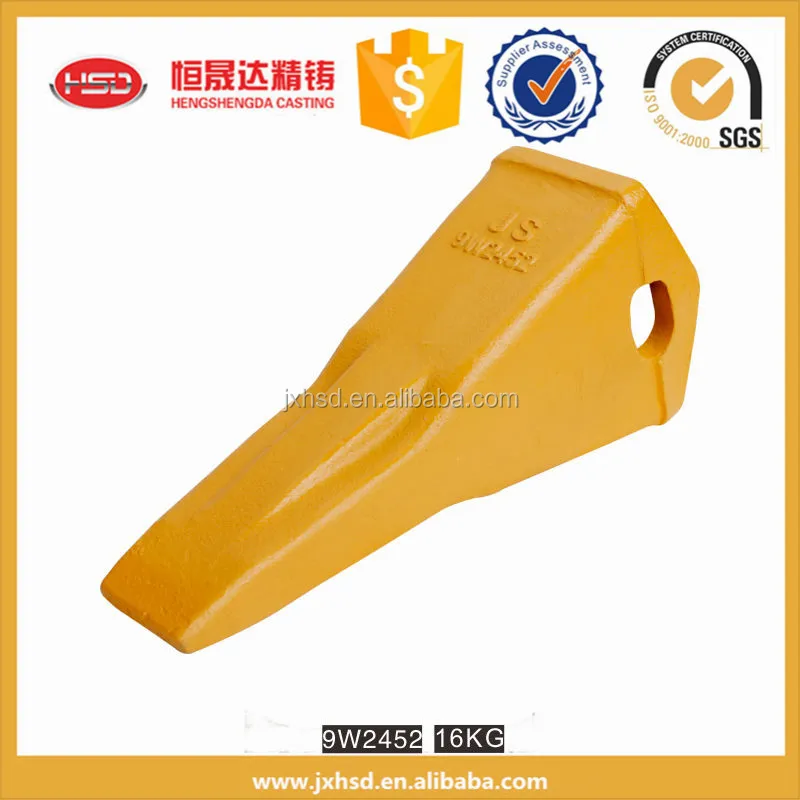 excavator bucket teeth adapter D9 ripper rock teeth 9W2452