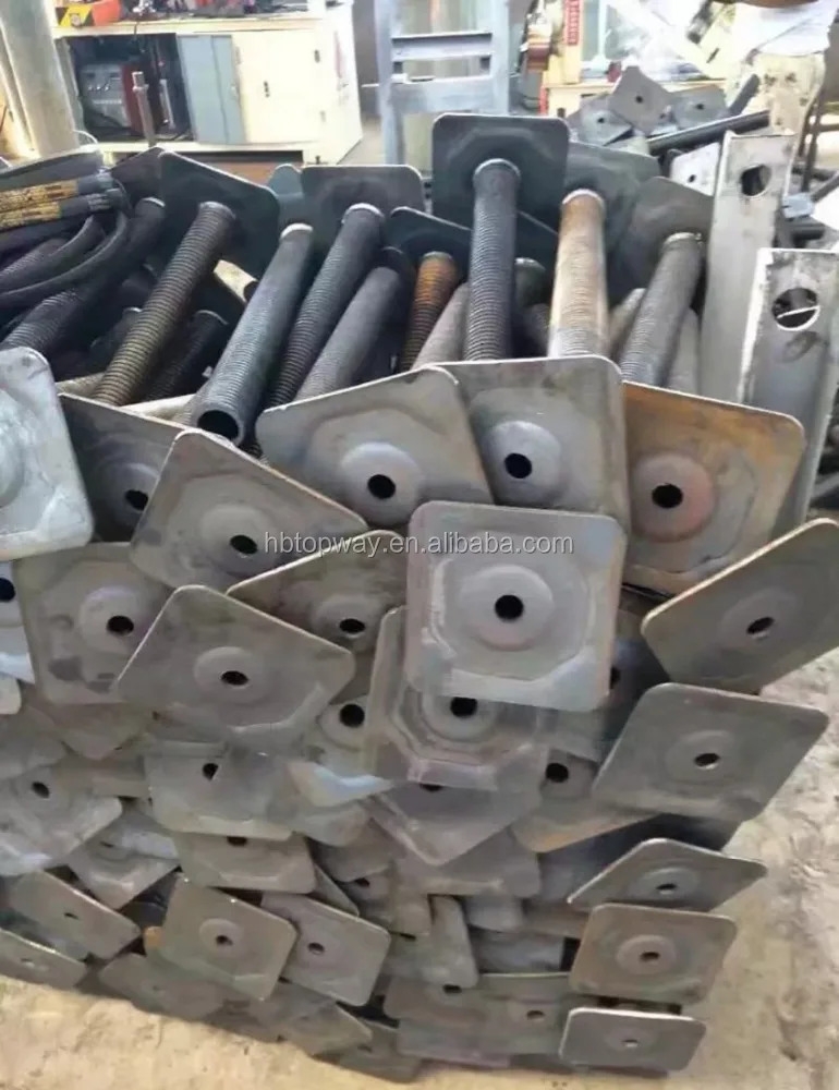 Galvanized Scaffolding Screw Jack Leveling Adjustable U head