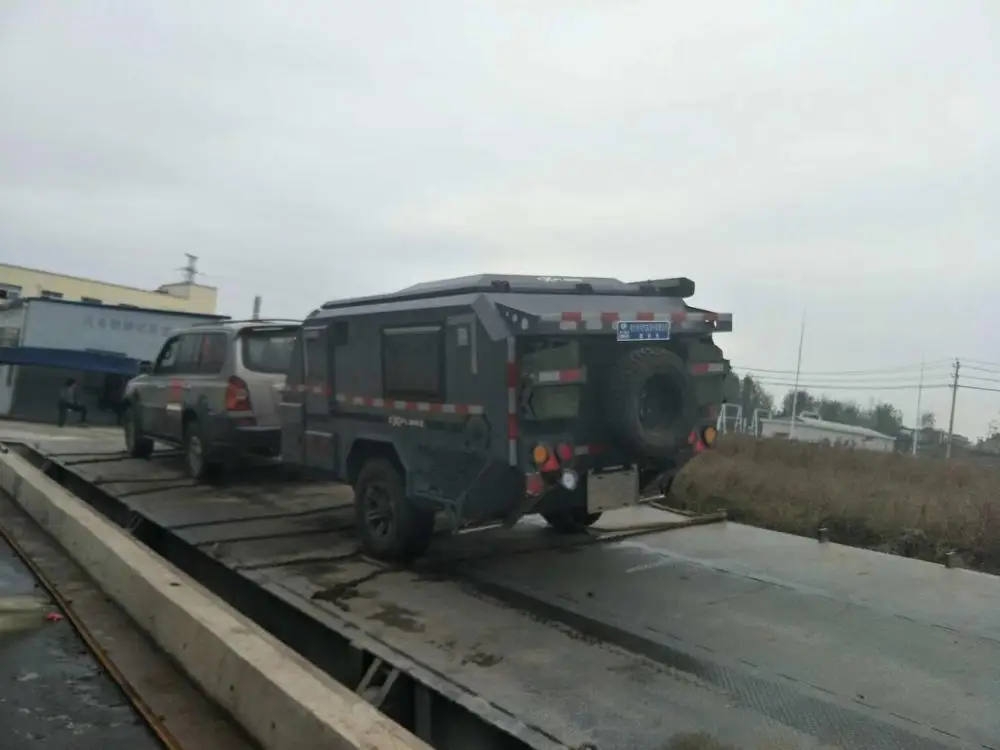 
High quality off road camping trailer with outside kitchen 