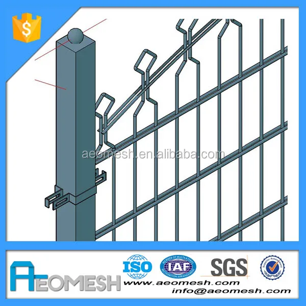 AEOMESH Stylish and Symmetrical prefabricated fence/home gate garden fence double weft wire Gate Designs/House Gate Designs