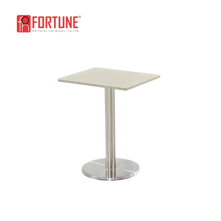 Square Wood Top Cybercafe Restaurant Table in Guangzhou