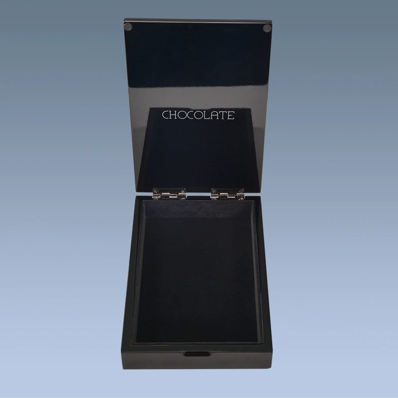 Wholesale handmade custom printed wooden chocolate gift box