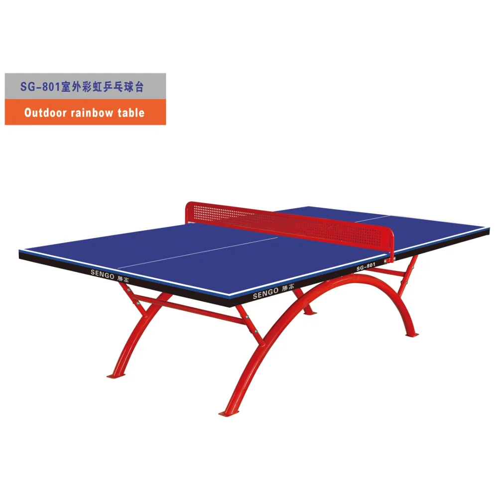 China factory supplier SMC standard outdoor waterproof  table tennis table