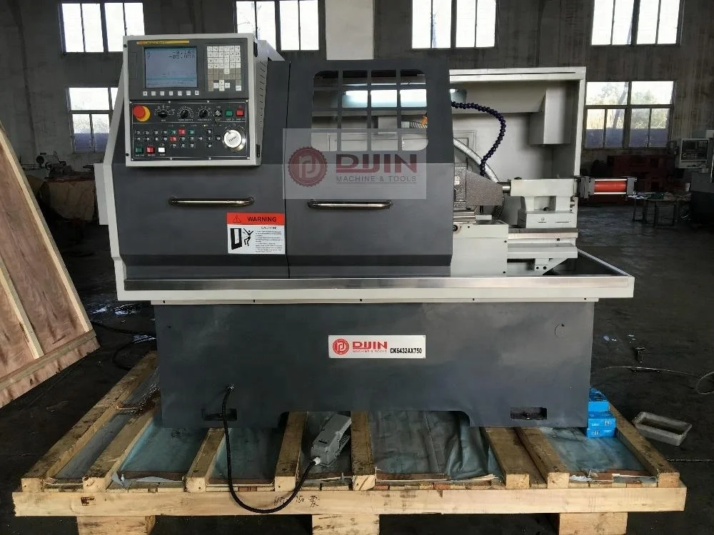 CNC Lathe Machine CK6132A Cnc Metal Working machine big power 3.7KW household cnc lathe