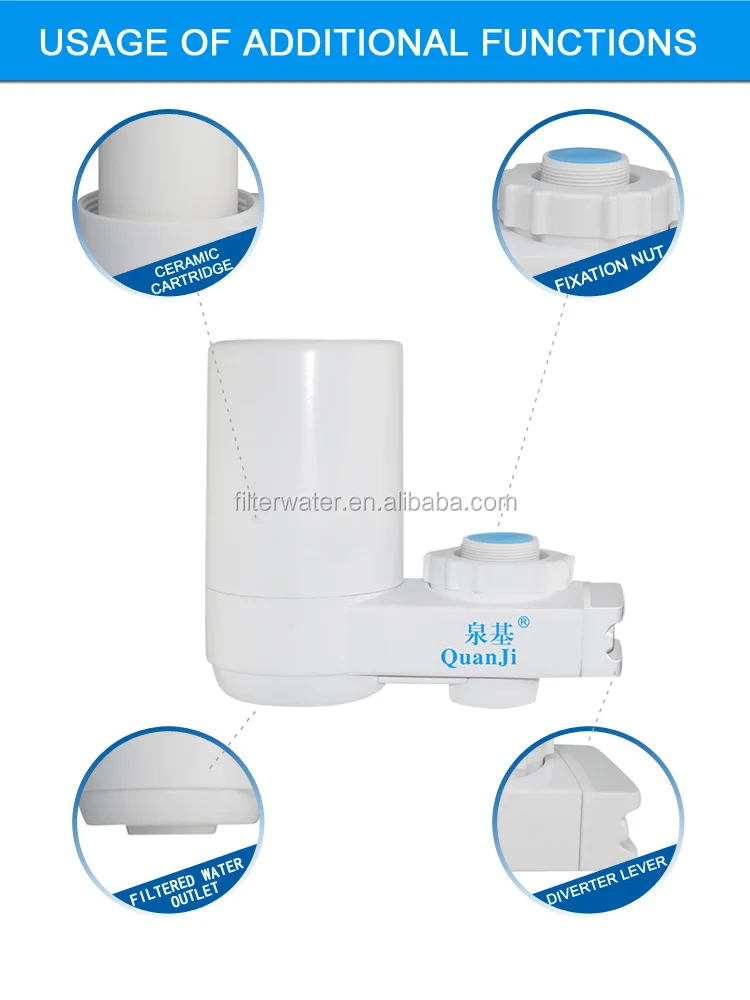 Home kitchen faucet water filte, kitchcen water filter, home use faucet water purifier