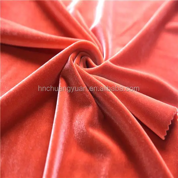 China Textile Factory 100 Polyester Bonded Shining Velvet Fabric For Sofa