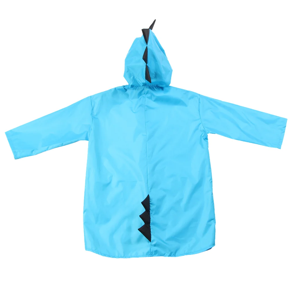 Уличный мультяшный Модный милый 3D Маленький Динозавр Детский водонепроницаемый полиэстеровый ПУ дождевик для детей малышей детского сада