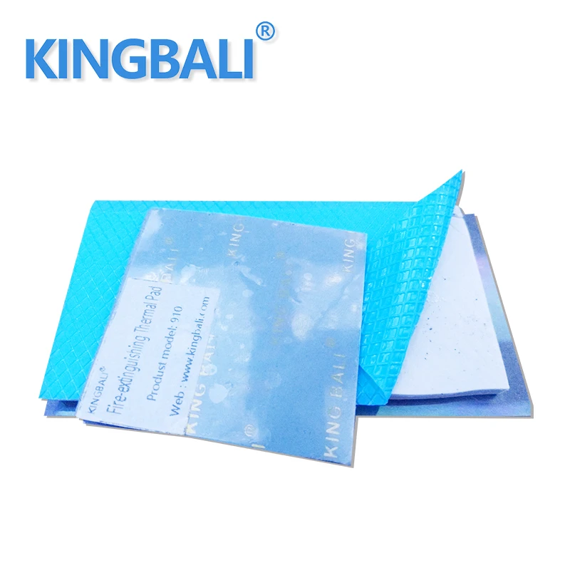 Lithium Ion Battery Pack used heat absorber rubber pads thermally interface transfer sheet thermo release silica gap filler