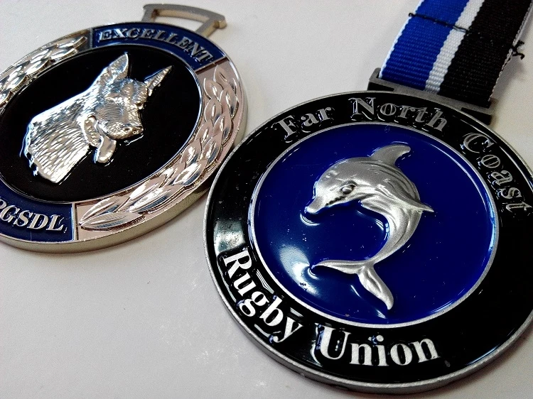 Custom 3D Die Casting Zinc Alloy Medal