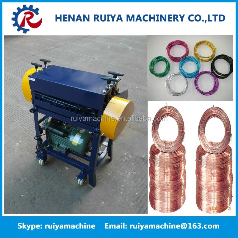 Good feedback scrap wire peeling machine, scrap wire stripping equipment, cable stripper machine