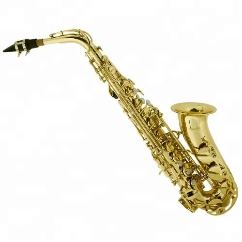 
82Z Body Gold Lacquer E Flat Alto Saxophone 