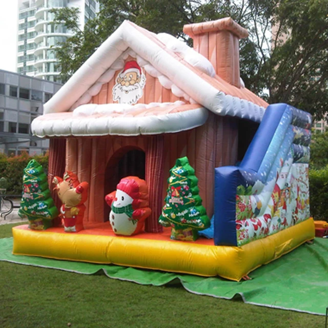 Factory Hot Sale Inflatable House for Christmas Decoration
