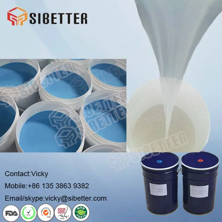 RTV2 Liquid Silicone Rubber of Shore A Hardness 50