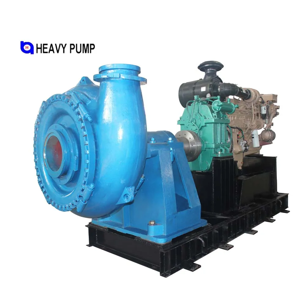 long life centrifugal gravel pump with motor/dieseal sand dredge pump