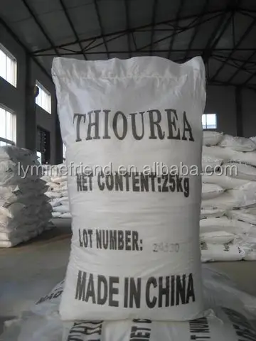 China Factory CAS 62-56-6 of 99%min Thiourea