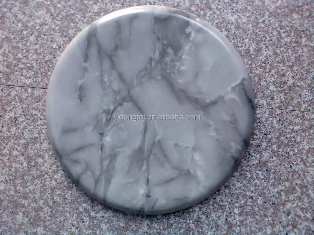 
Wooden coffee round table, marble looking table top set, verzalit dinner table 