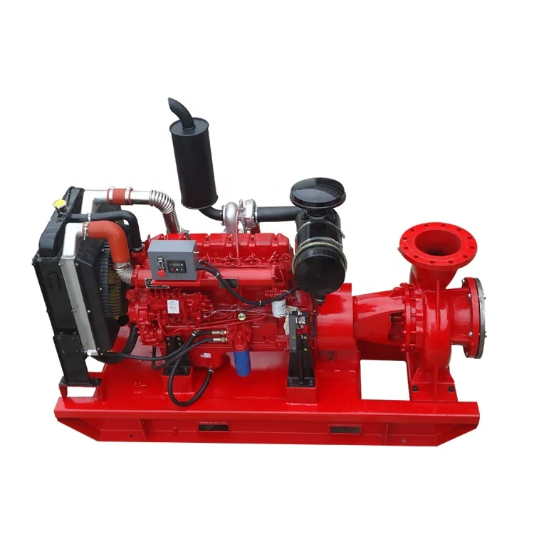 12 Inch Fire Fighting End Suction Centrifugal Diesel Engine Water Pump Irrigation Pump