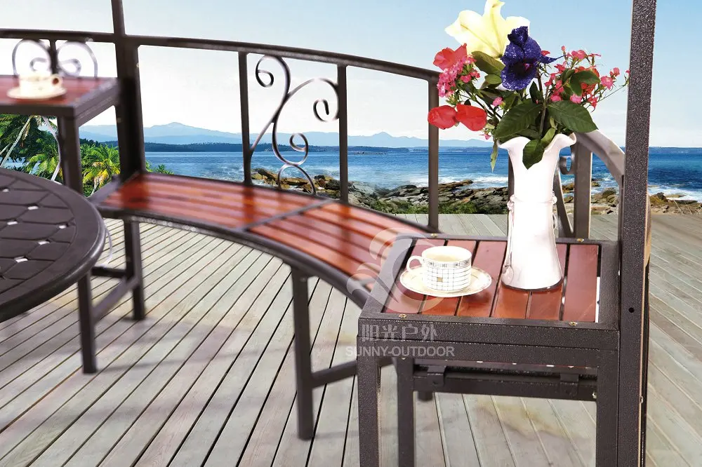 Outdoor Luxury Round Gazebo with Bench Mosquito Net Arabic Tent 400cm