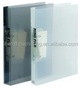 прозрачный кольцо папка связующее / отверстие