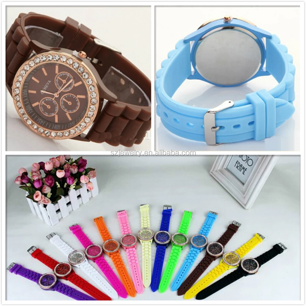 2016 Моды Кварца Женщины Женева Часы С Даймонд Цветок Дешевые Леди Лучших