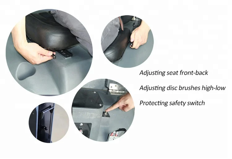 GM-MINIS Floor Cleaning Floor Scrubber Road Sweeper