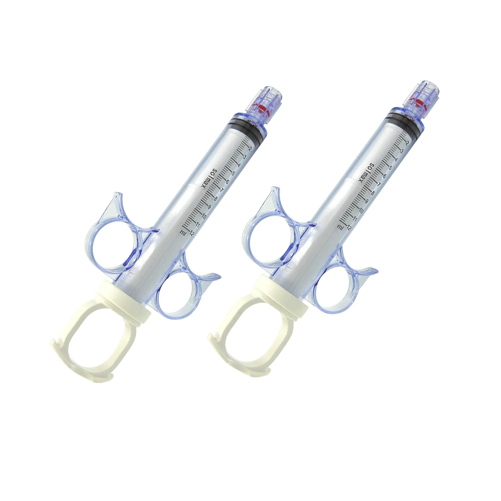 Hospital 10ml radiographic contrast media medium syringe