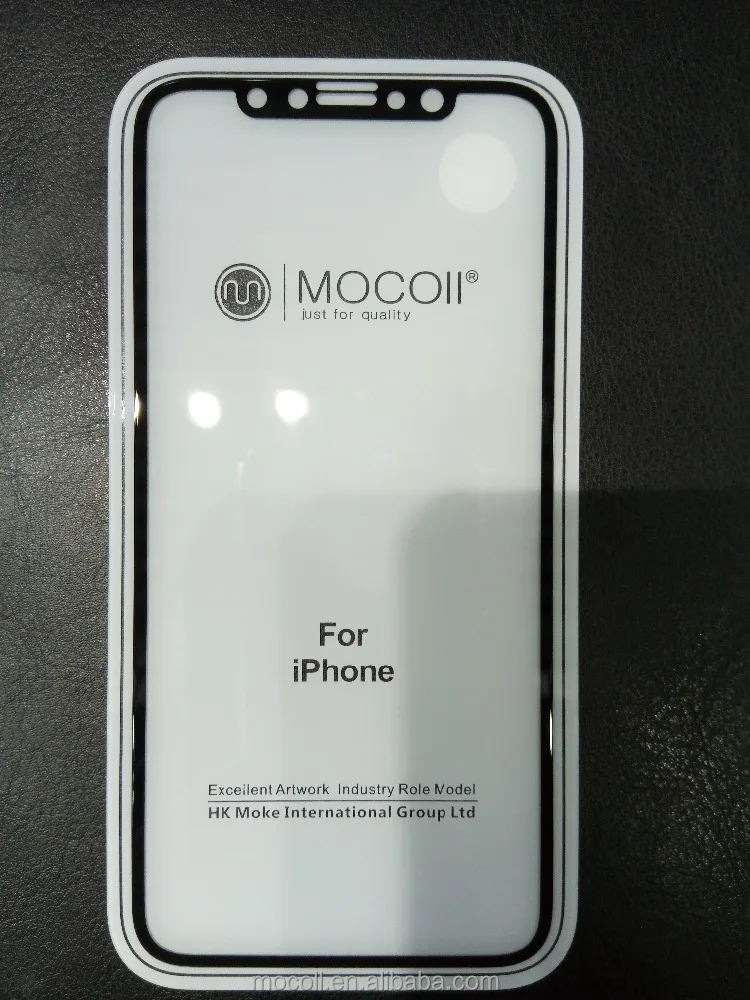 High Quality Wholesale 2.5d Tempered Glass Screen Protector Mocoll Brand For IphoneX/XS/11PRO