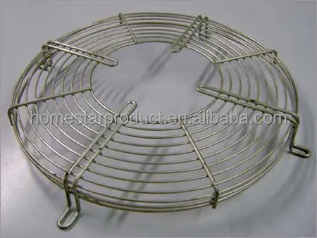 Industrial fan stainless steel high power powerful metal spiral fan guard