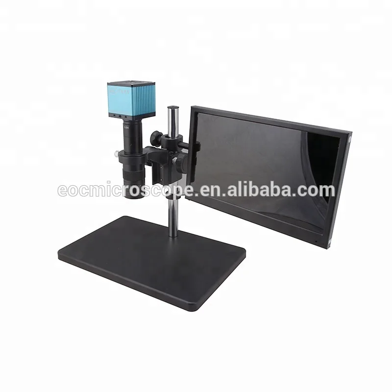 Видеокамера с электронным микроскопом