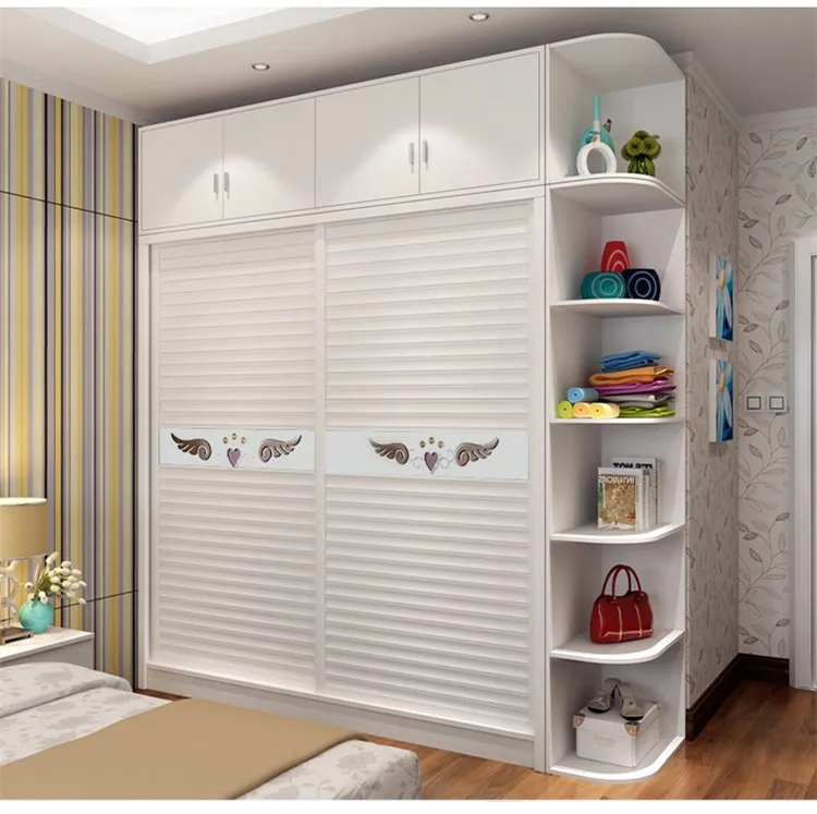 Sliding door wardrobe furniture living room closet armoire closet wardrobe